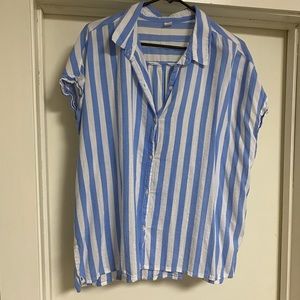 Women’s striped button up